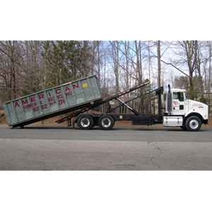 roll off dumpster truck delivery